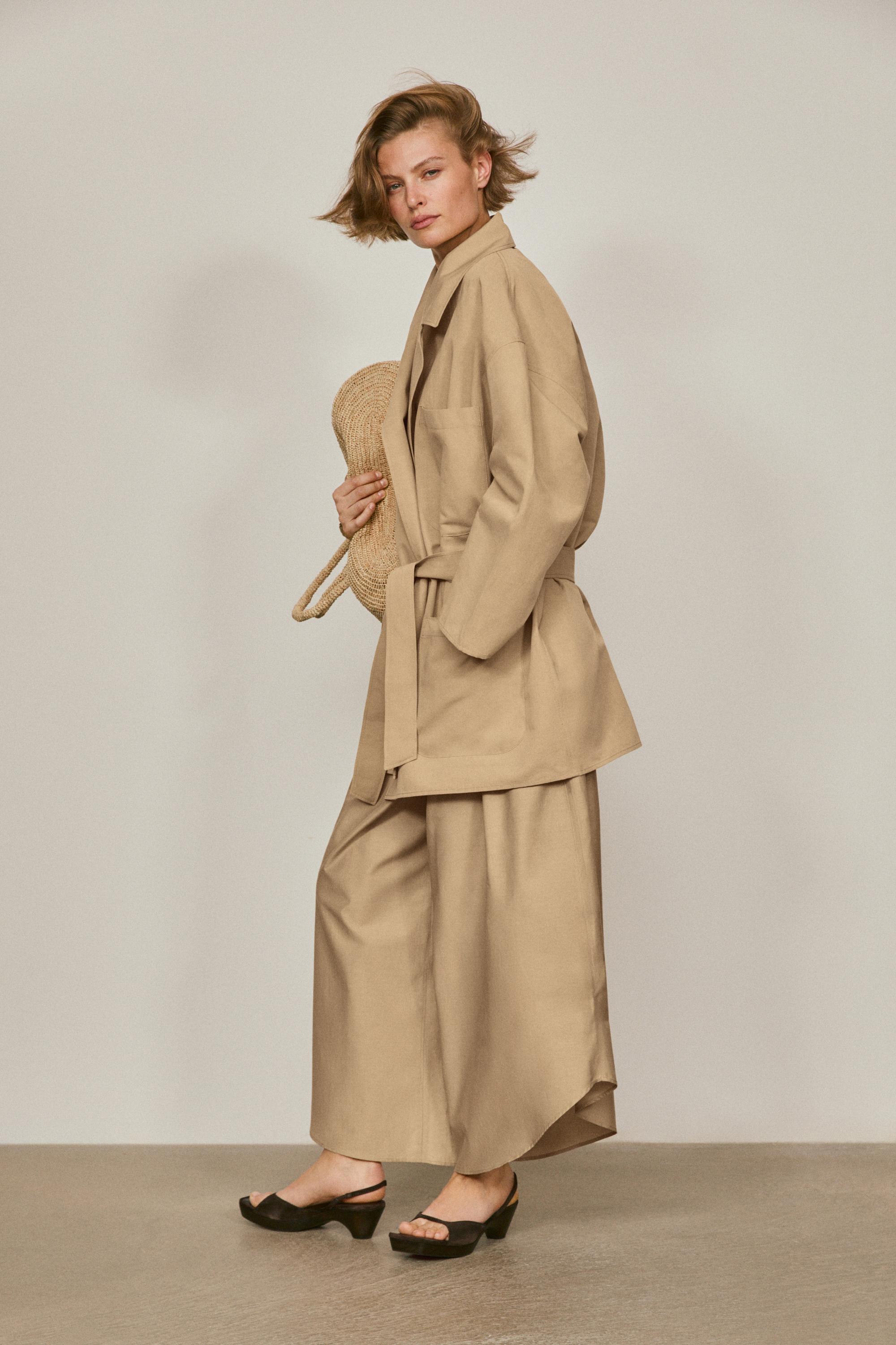 Veste oversize en coton et lin - LIMITED EDITION